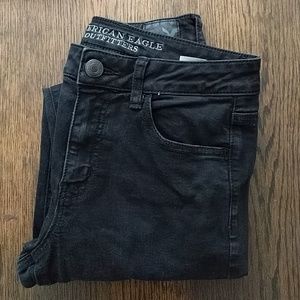 American Eagle Outfitters black skinny jeans